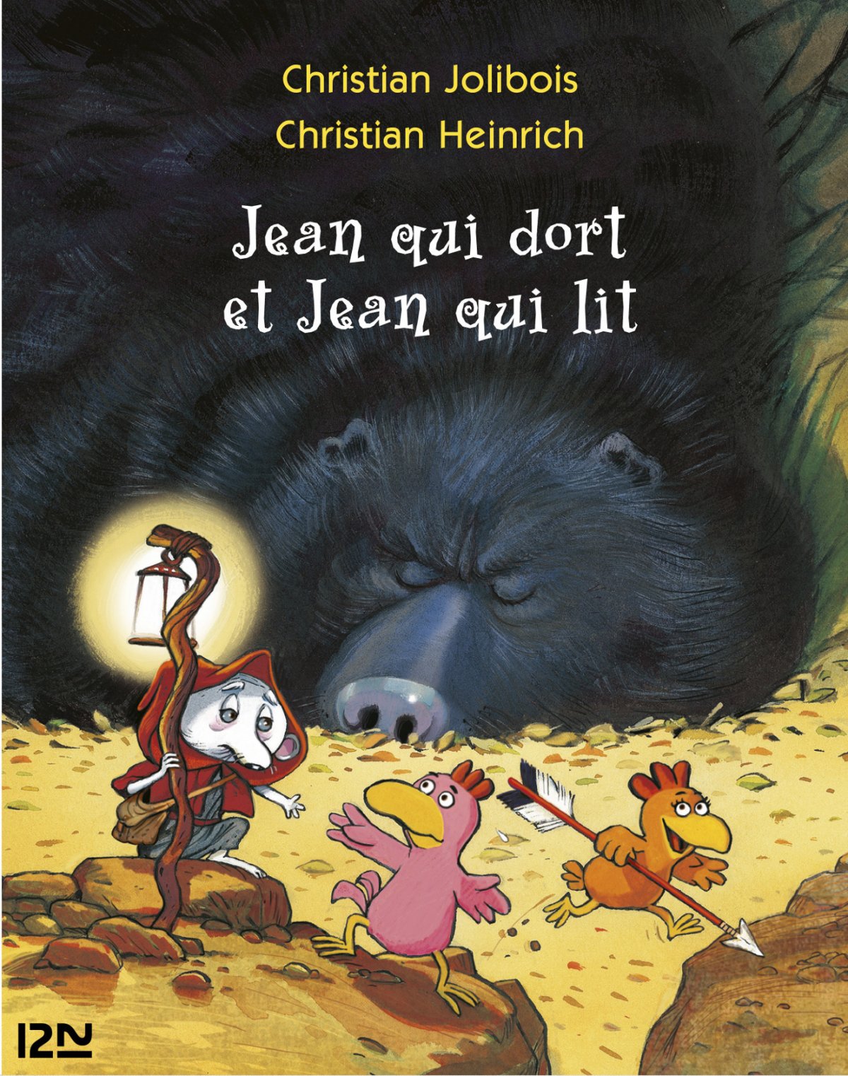 Jean qui dort et Jean qui lit - Série P'tites Poules (Les) - 9782266196529