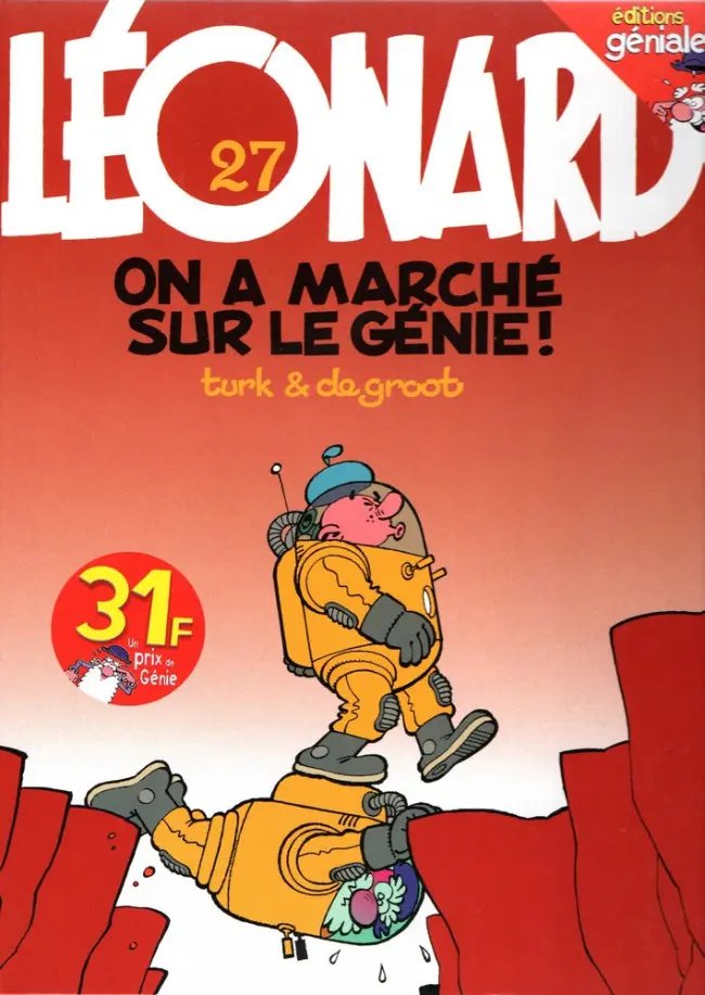 On a marché sur le génie ! - Série Léonard - 9782884250245