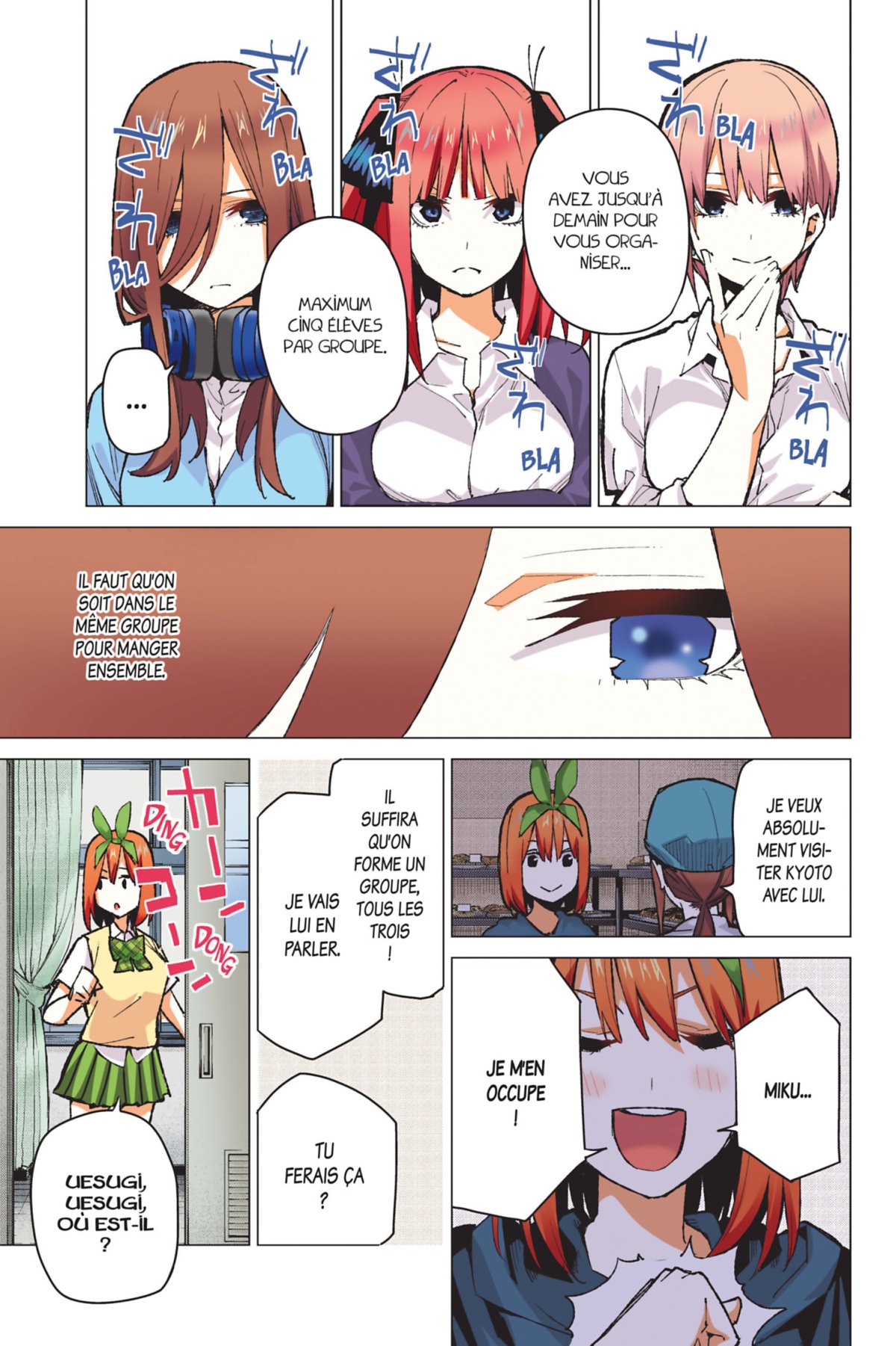 Quintessential Quintuplets Edition couleur (The) 10 - Extrait 1