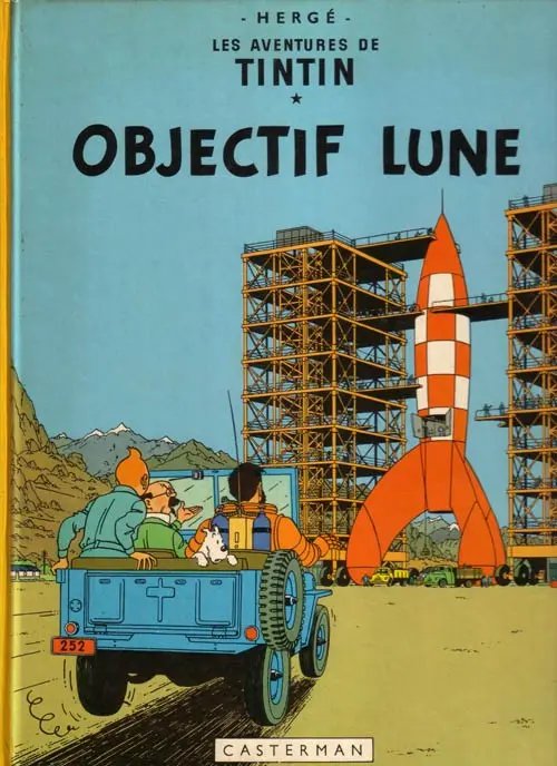 Objectif Lune - Série Tintin (Les aventures de)