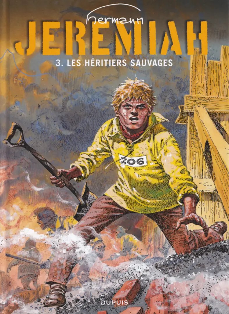 Héritiers sauvages (Les) - Série Jeremiah par Hermann - Couverture
