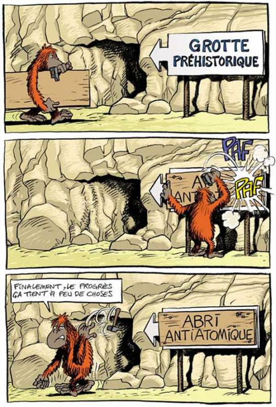 Homme ne descend pas du sage (L') - Extrait 1