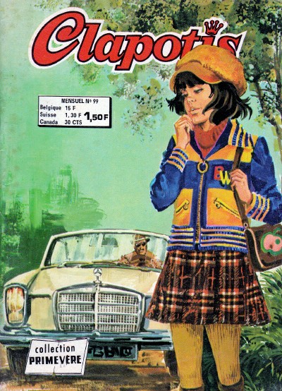 Puck et la Mercedes blanche