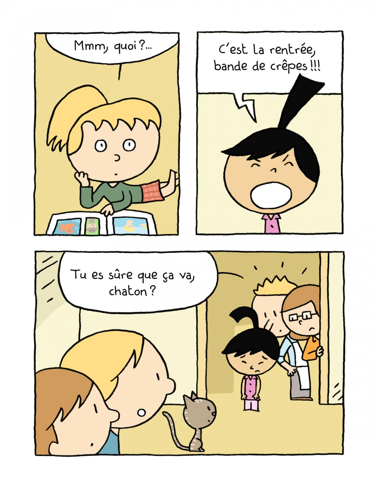 Juliette est toute seule dans sa classe - Extrait 1