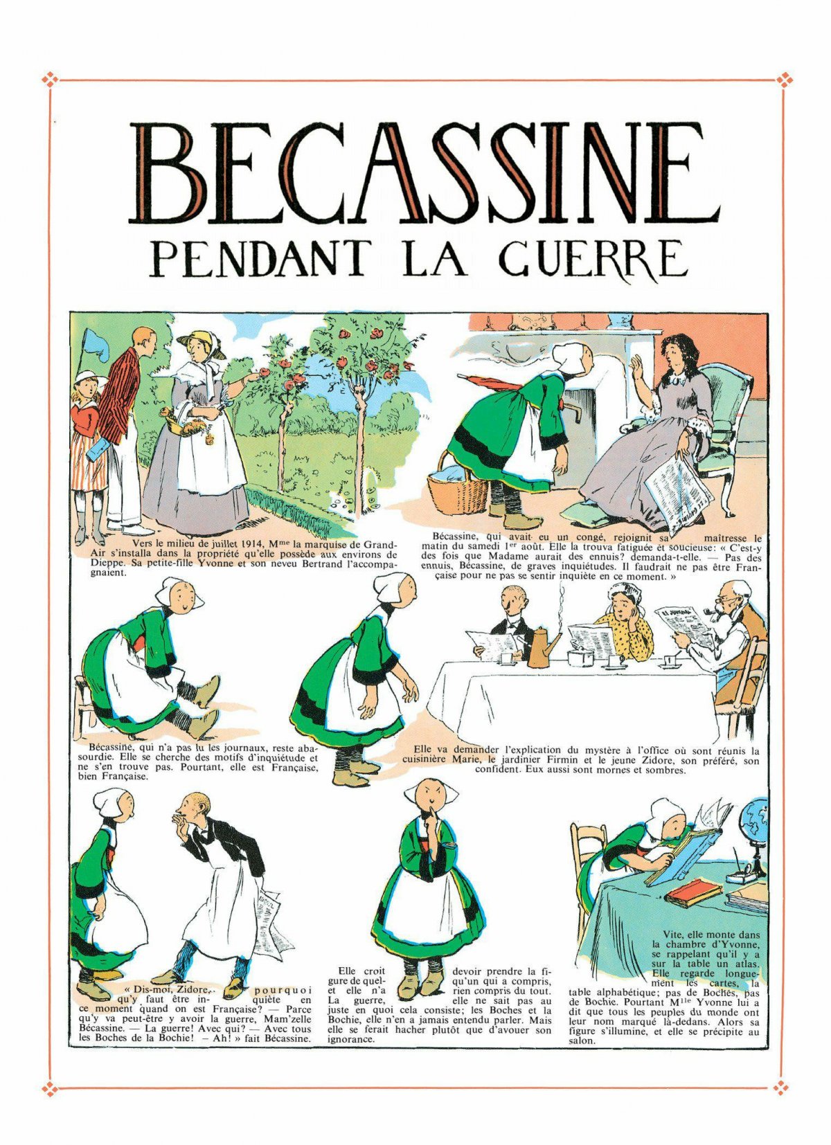 Bécassine pendant la Grande Guerre - Extrait 1