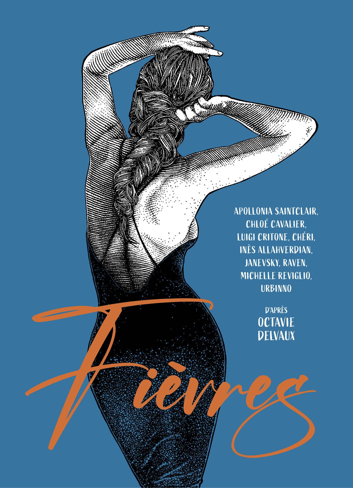 Fièvres par Inès Allahverdian, Chloé Cavalier, Urbinno, Michelle Reviglio, Apollonia Saintclair, Janevsky, Chéri, E.T. Raven, Luigi Critone et Octavie Delvaux - Couverture