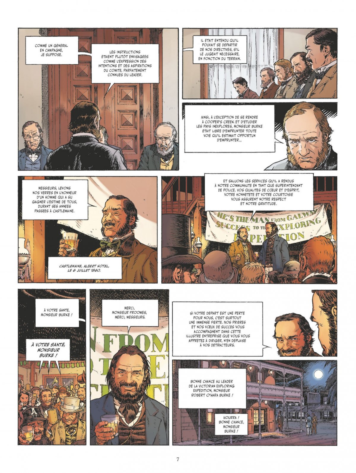 Burke & Wills - Australie, 1860 : l'impossible traversée - Extrait 1