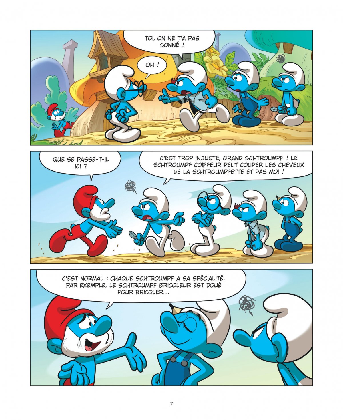 Schtroumpf qui trouvait tout injuste (Le) - Extrait 1