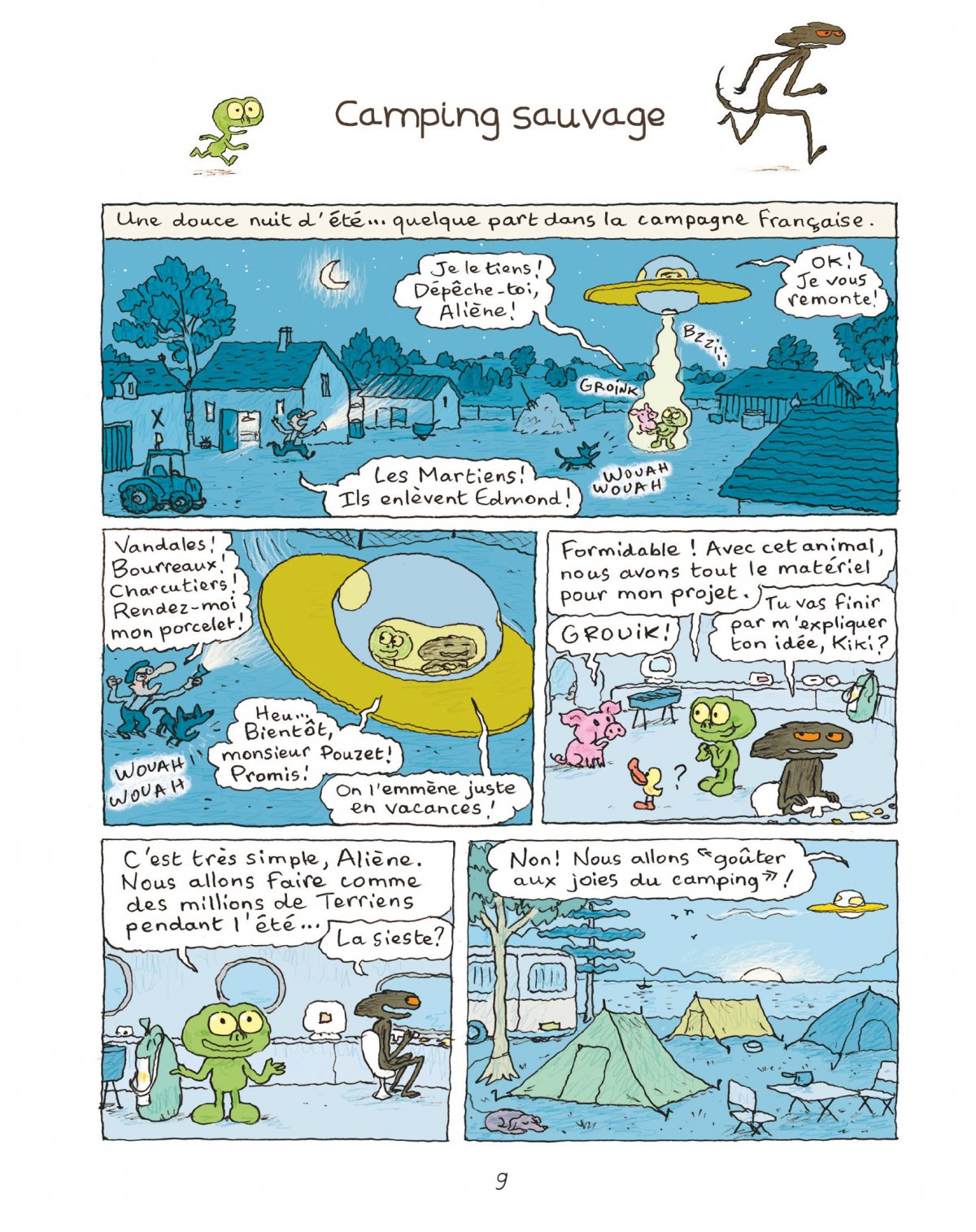 Camping sauvage - Extrait 1