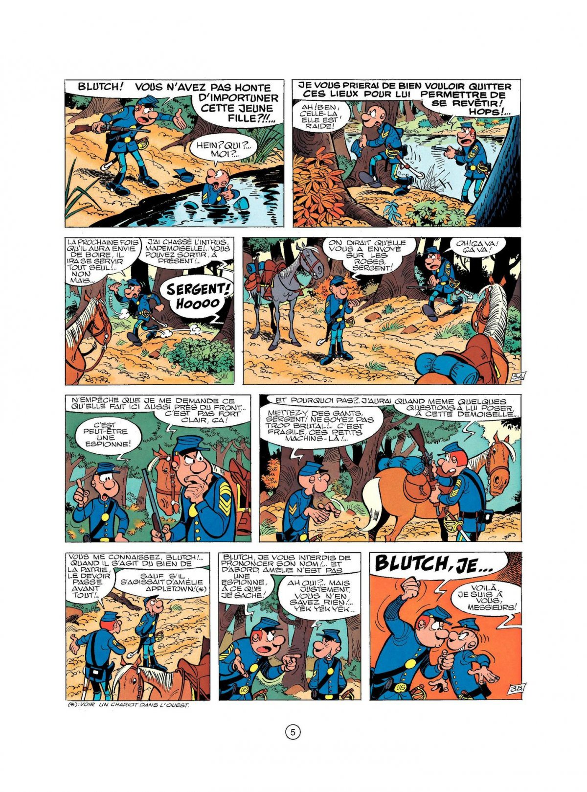 Bleus dans la gadoue (Les) - Extrait 1