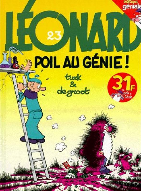 Poil au génie ! - Série Léonard - 9782884250207