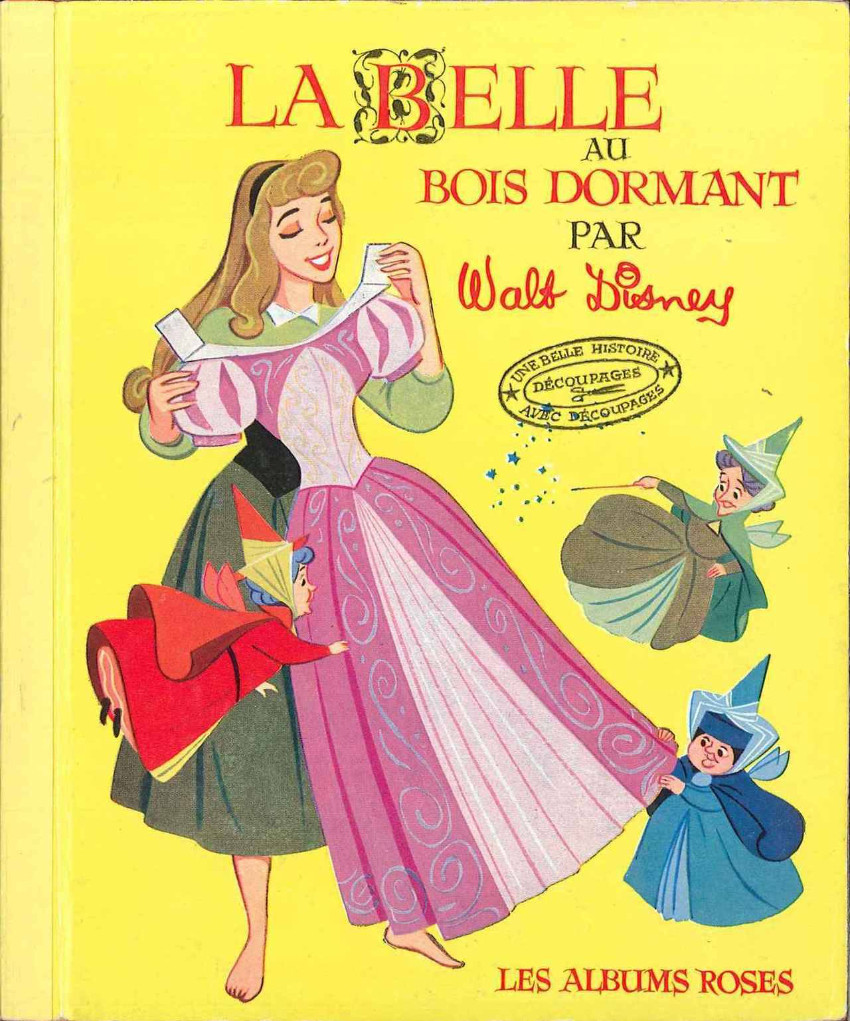 Belle au bois dormant (La) - Série Collection Les Albums Roses par Collectif Disney - Couverture