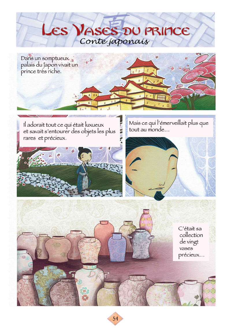 Contes asiatiques en BD - Extrait 1