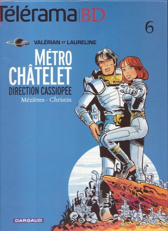 Métro Châtelet direction Cassiopée - Série Valérian - 9782205066715