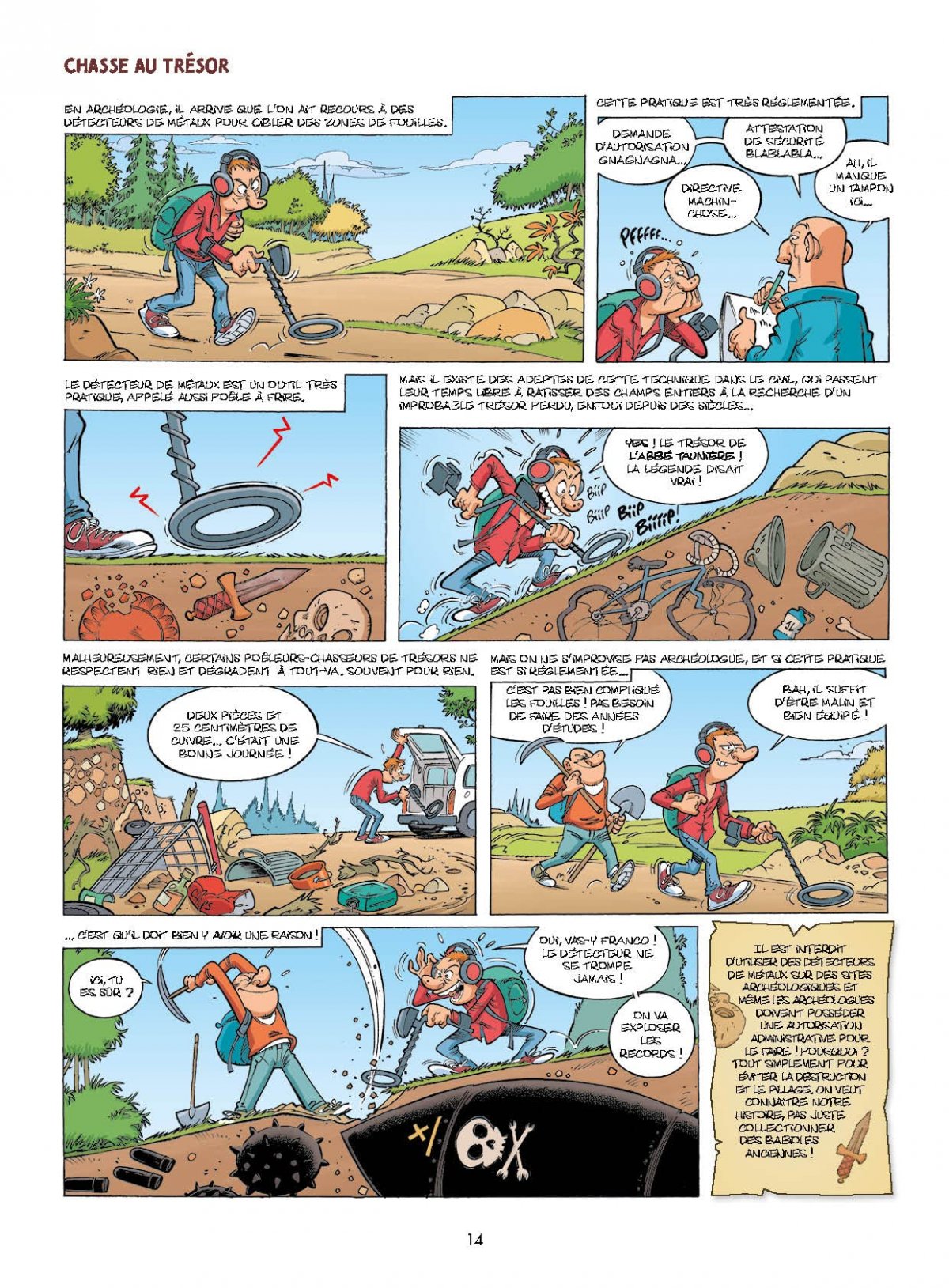 Plus on est de fouilles - Extrait 1