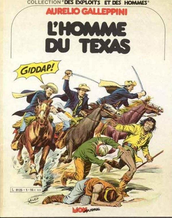 Homme du Texas (L') par Aurelio Galleppini - Couverture
