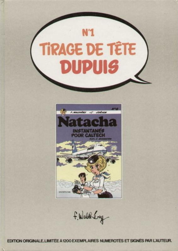 Instantanés pour Caltech - Série Natacha - 9782800107981