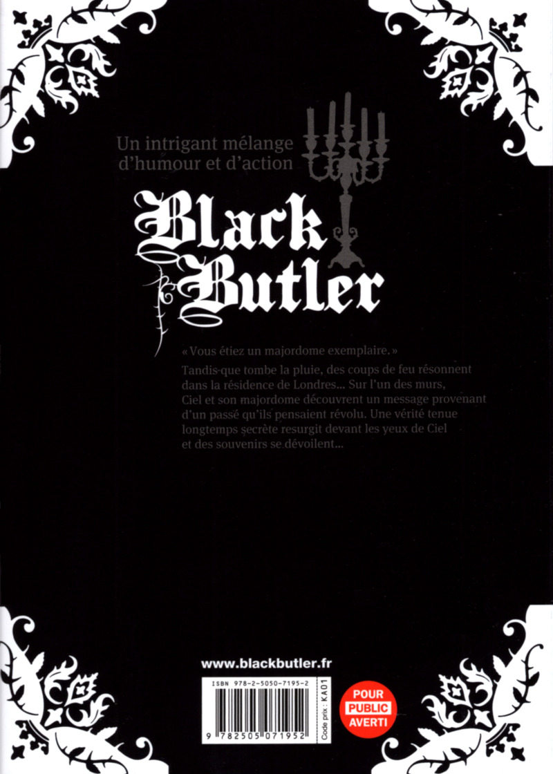 Black Butler 26 - Extrait 1