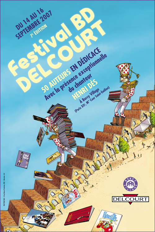 Festival Delcourt du 14 au 16 septembre 2007 à Bercy Village