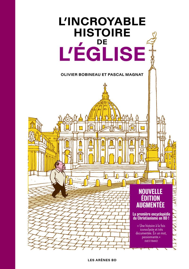 Incroyable histoire de l'Église (L') par Olivier Bobineau et Pascal Magnat - Couverture
