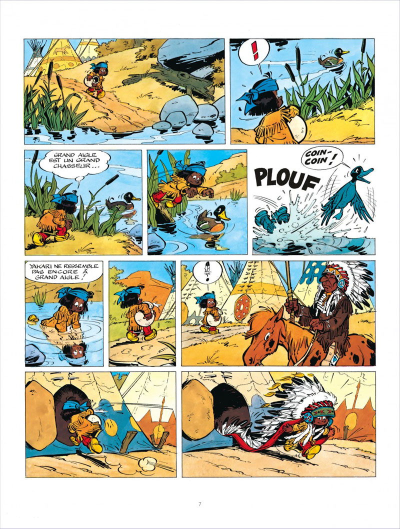Yakari et Grand Aigle - Extrait 1
