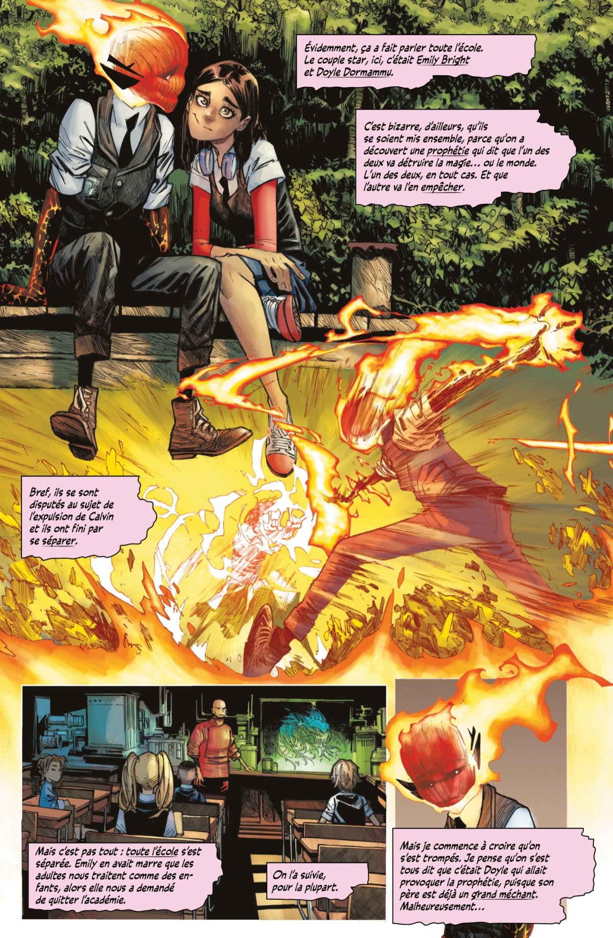 Derniers jours de cours - Extrait 1