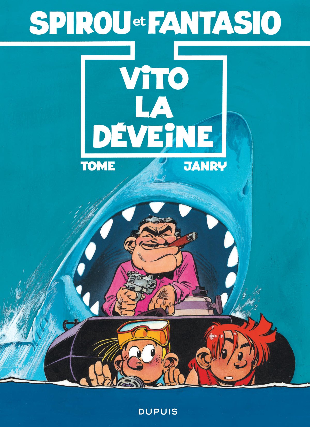 Vito La Déveine - Série Spirou et Fantasio par Tome et Janry - Couverture