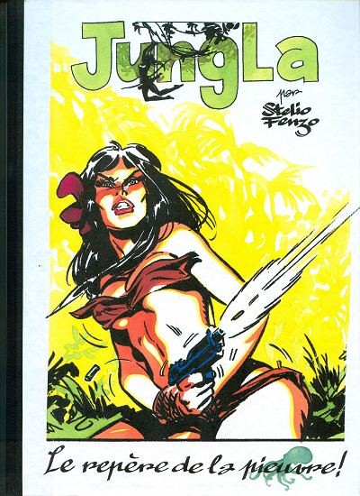 Repère de la pieuvre (Le) - Série Jungla par Stelio Fenzo - Couverture