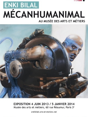 Bande annonce Exposition Mécanhumanimal, Enki Bilal au Musée des arts et métiers