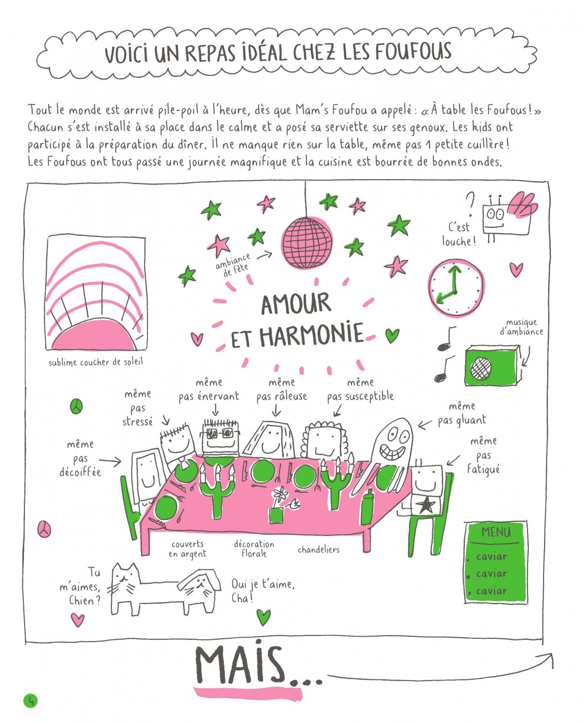 Foufous à table (Les) - Extrait 1