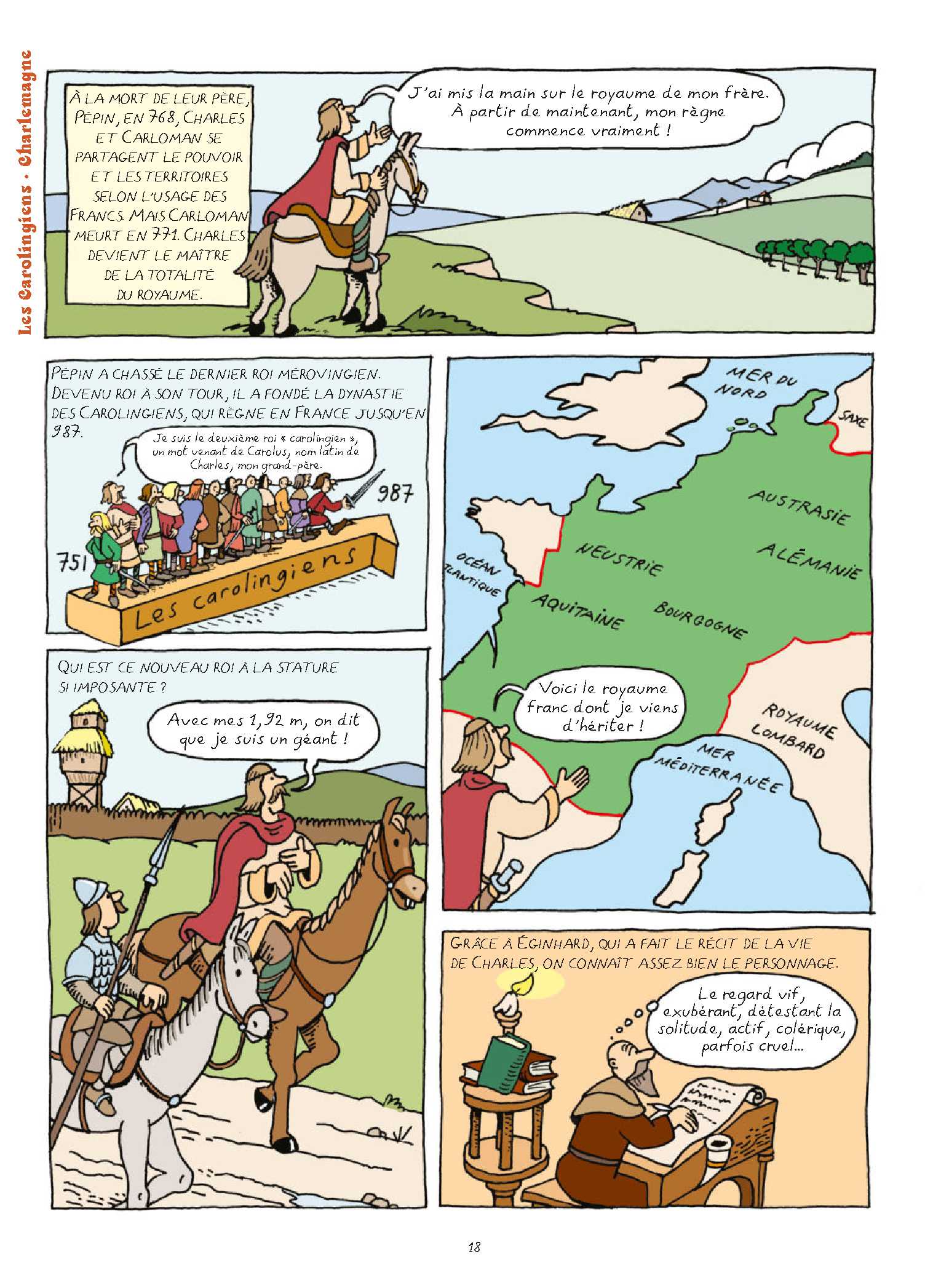 Rois de France en BD (Les) - Extrait 1