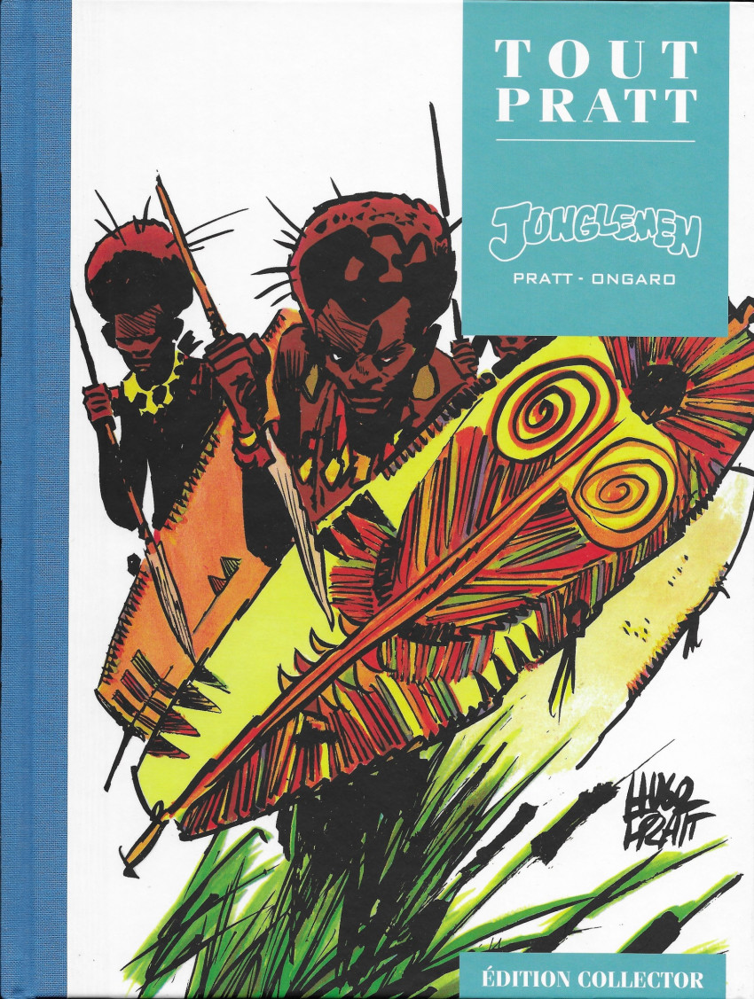Junglemen - Série Tout Pratt par Alberto Ongaro et Hugo Pratt - Couverture