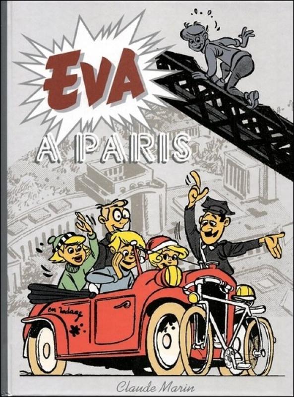 Eva à Paris - Série Eva (Une aventure d') par Claude Marin - Couverture