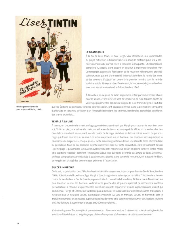 Grande aventure du journal Tintin (La) - Extrait 1