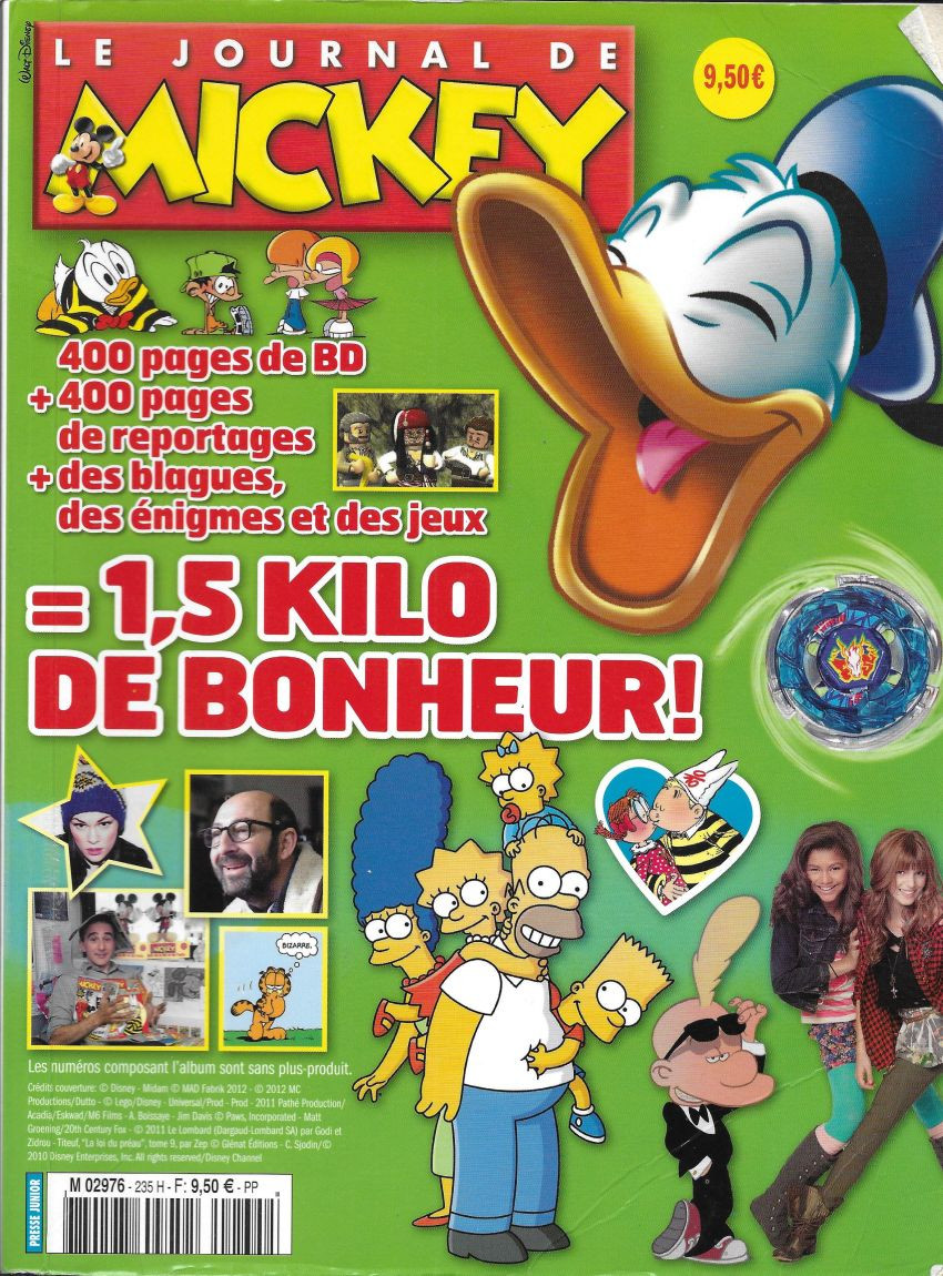 Journal de Mickey (Le) - Recueil 235