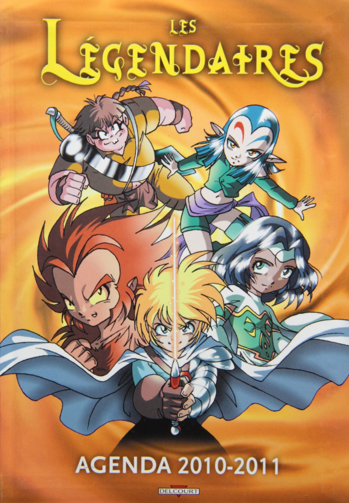 Légendaires (Les) - Agenda 2010/2011 - Série Légendaires (Les) par Patrick Sobral - Couverture