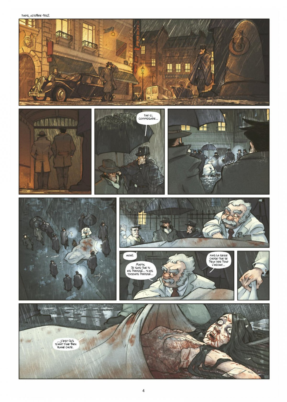 Martin Bec - La Cour silencieuse - Extrait 1