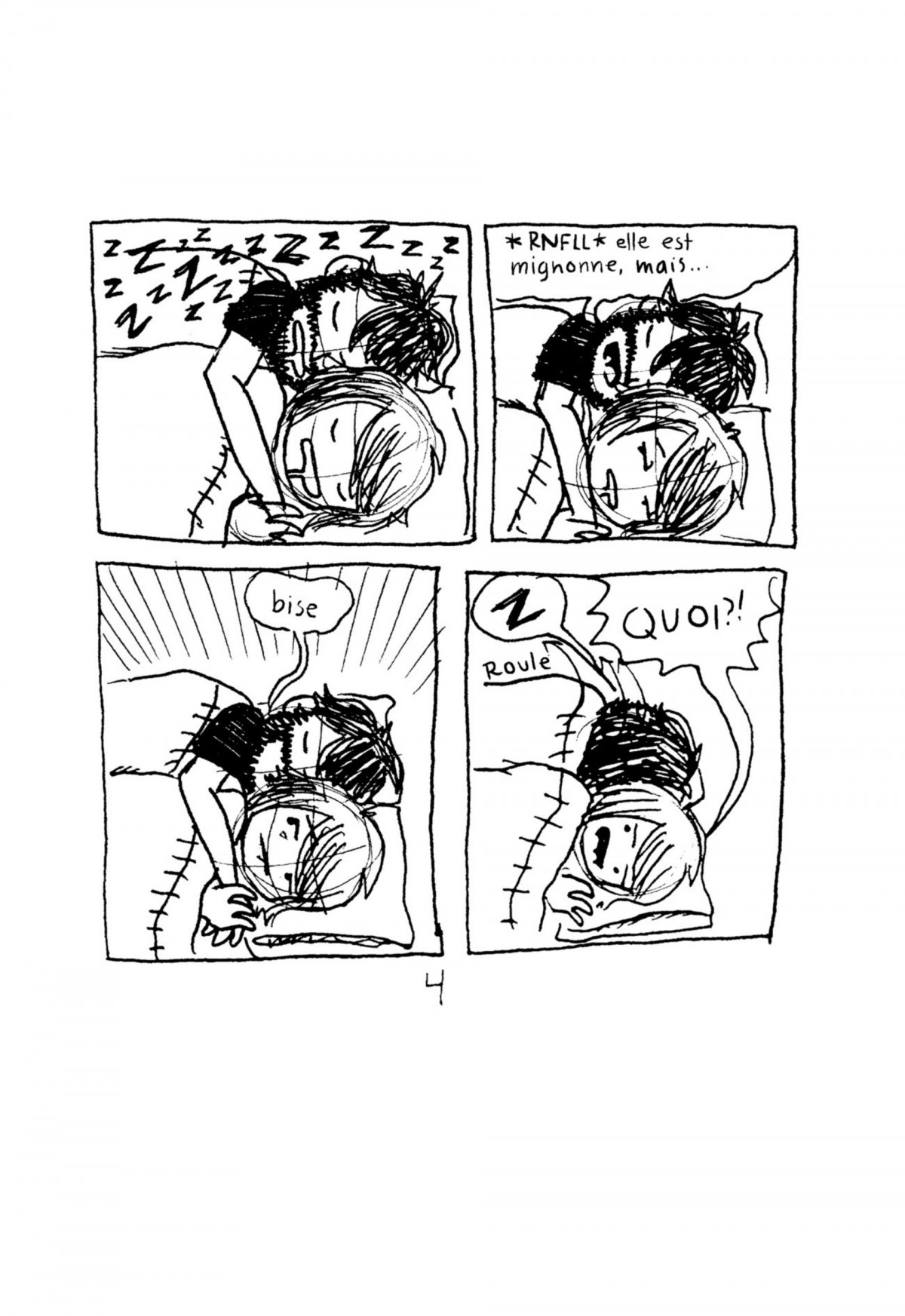 Tu m'aimeras encore si je fais pipi au lit ? - Extrait 1