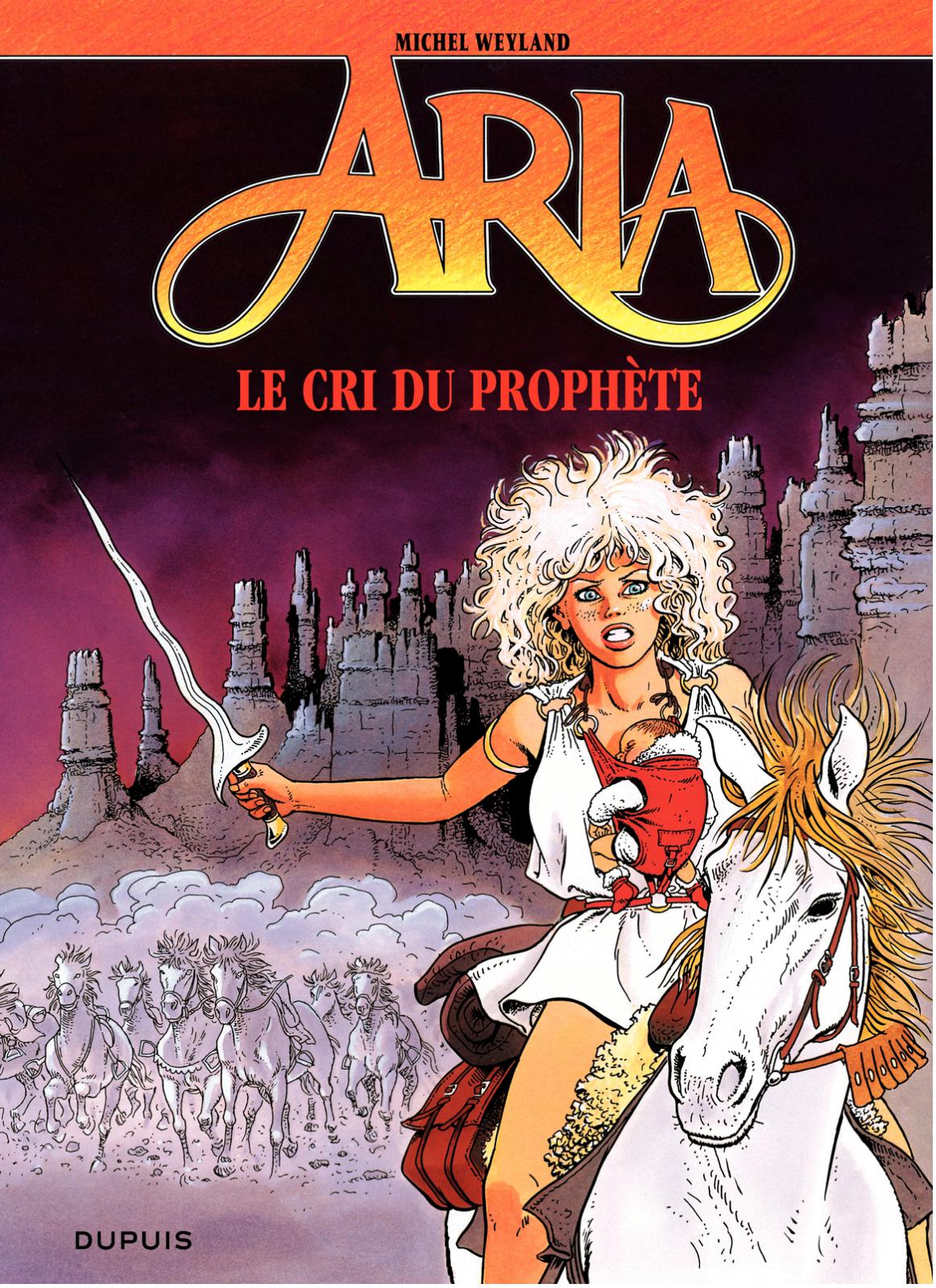 Le Cri du prophète - Série Aria par Michel Weyland - Couverture