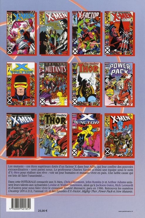 X-Men Intégrale 1986 (2) - Extrait 1