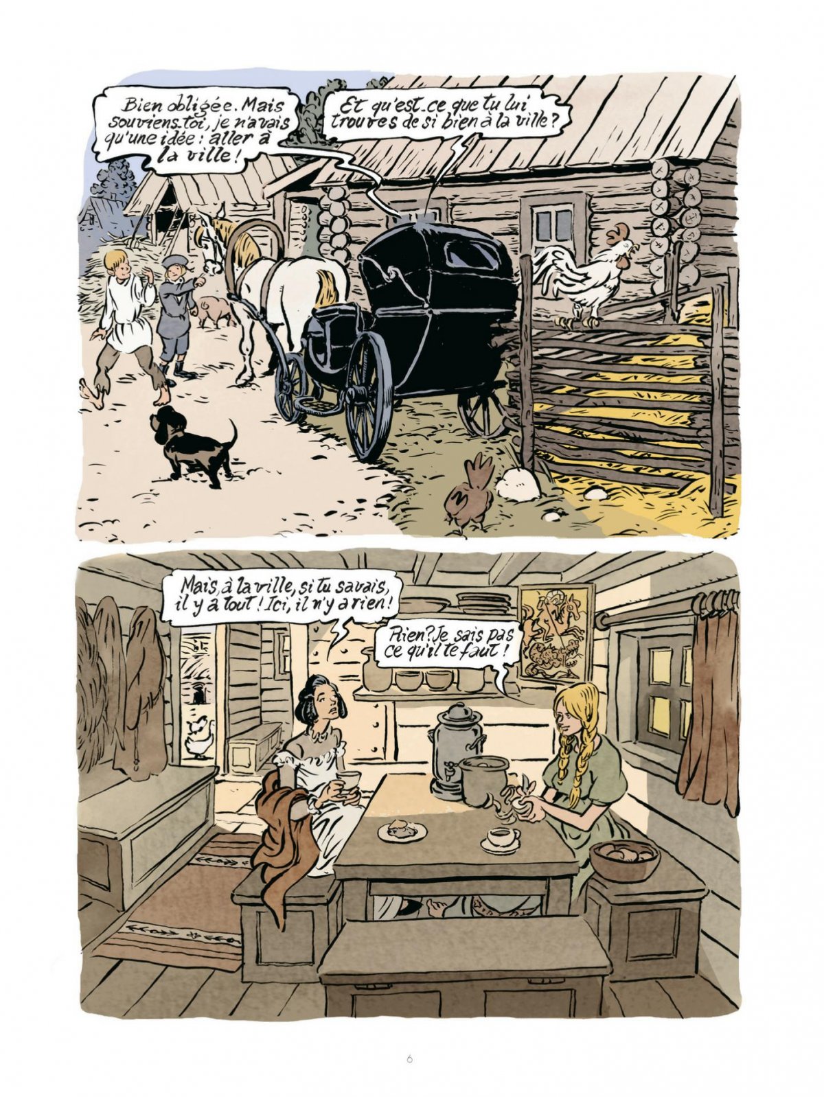 Ce qu'il faut de terre à l'homme - Extrait 1