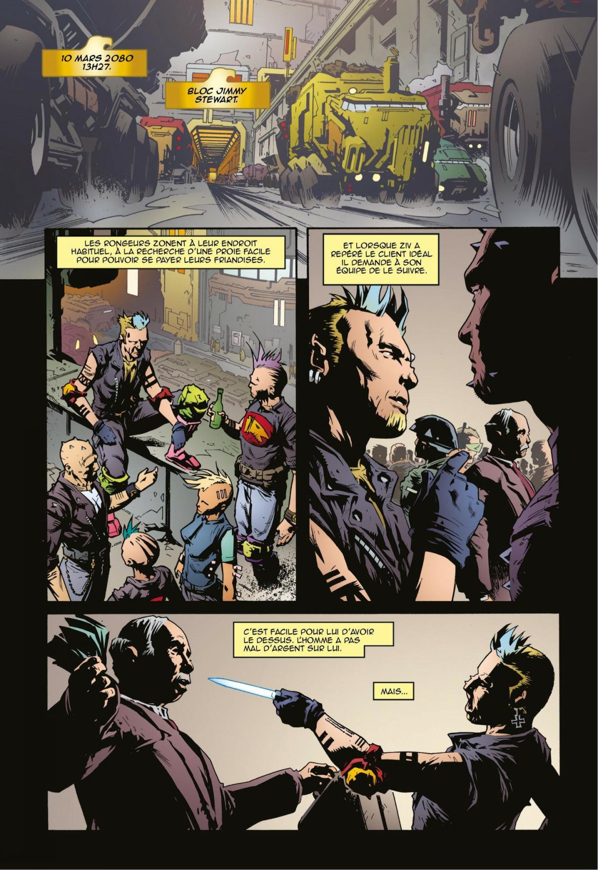 Judge Dredd - Année un - Extrait 1
