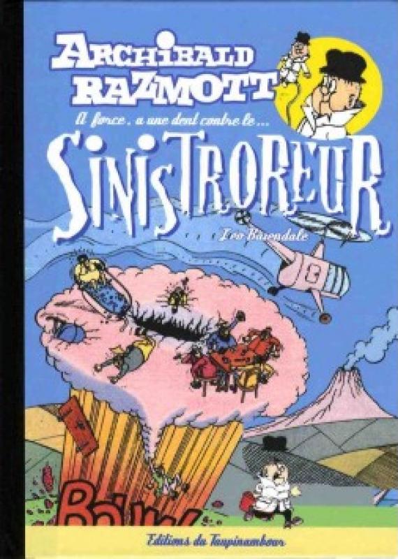 A force, a une dent contre le Sinistroreur - Série Archibald Razmott par Leo Baxendale - Couverture