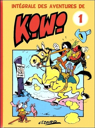 Intégrale des Aventures de Kiwi 1 - Série Intégrale des Aventures de Kiwi par Jean Cézard - Couverture