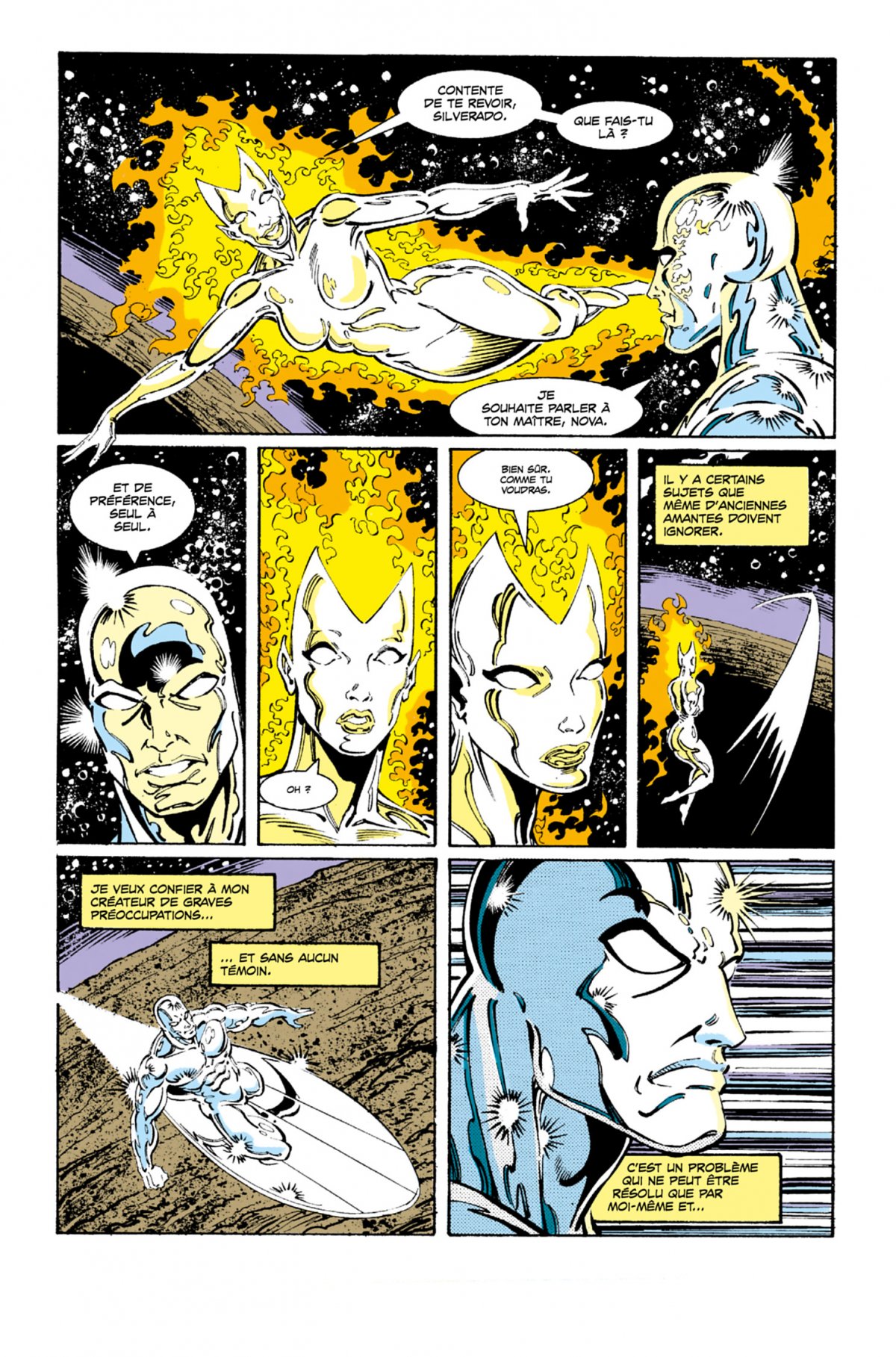 Thanos vs SIlver Surfer - Des Secrets bien gardés - Extrait 1