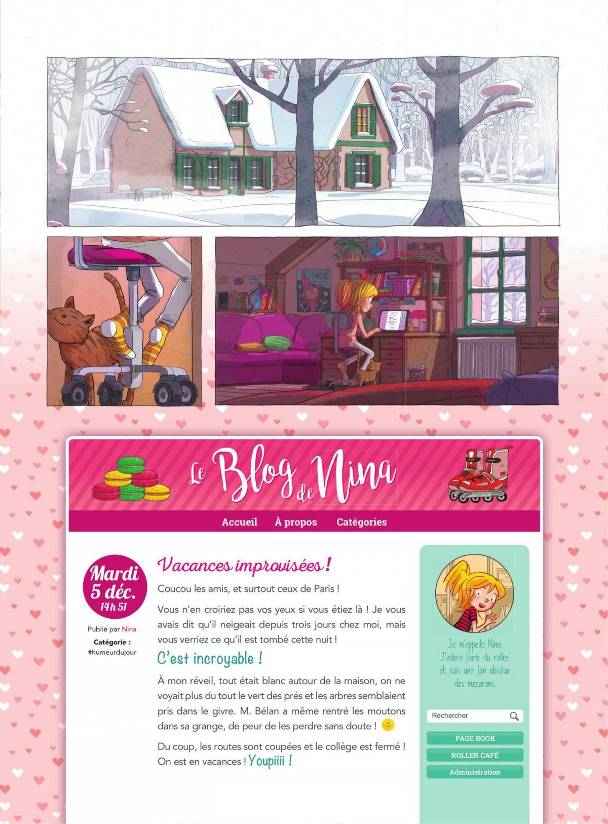 Blog de Charlotte (Le) - Extrait 1