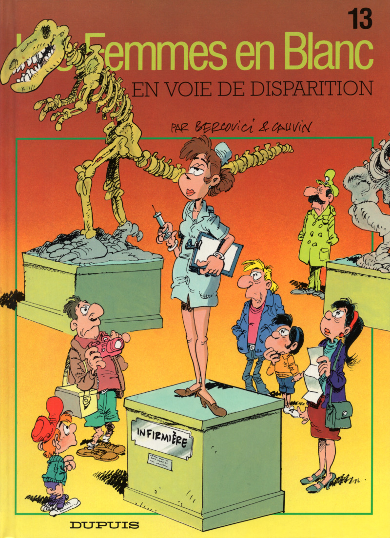 En voie de disparition - Série Femmes en Blanc (Les) par Raoul Cauvin et Philippe Bercovici - Couverture