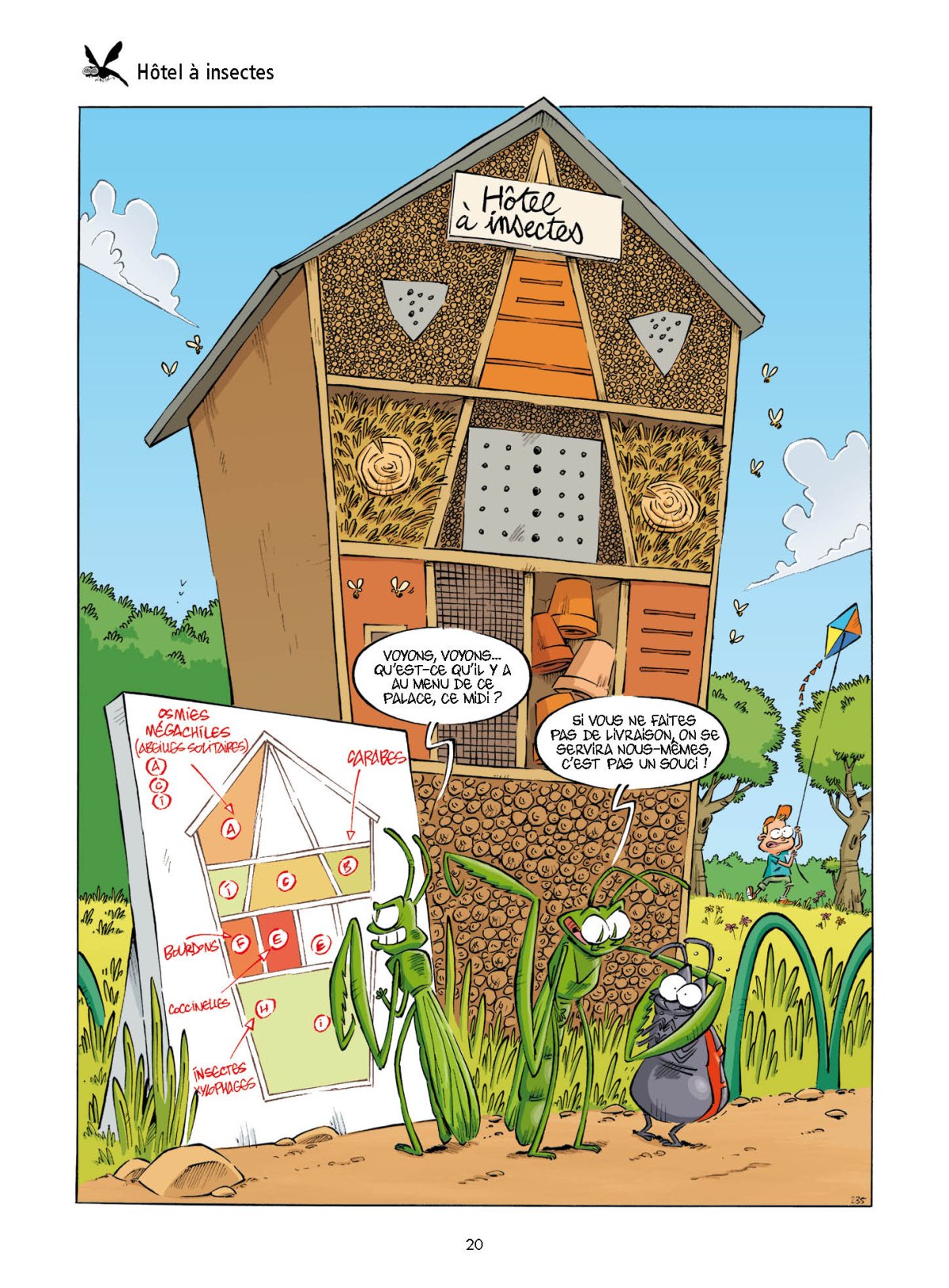 Insectes en BD (Les) 7 - Extrait 1