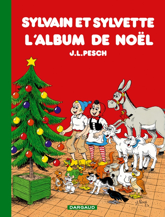 Album de Noël (L') - Série Sylvain et Sylvette par Jean-Louis Pesch - Couverture