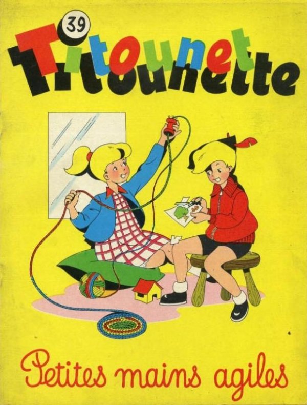 Petites mains agiles - Série Titounet et Titounette par Marie-Mad Bourdin - Couverture